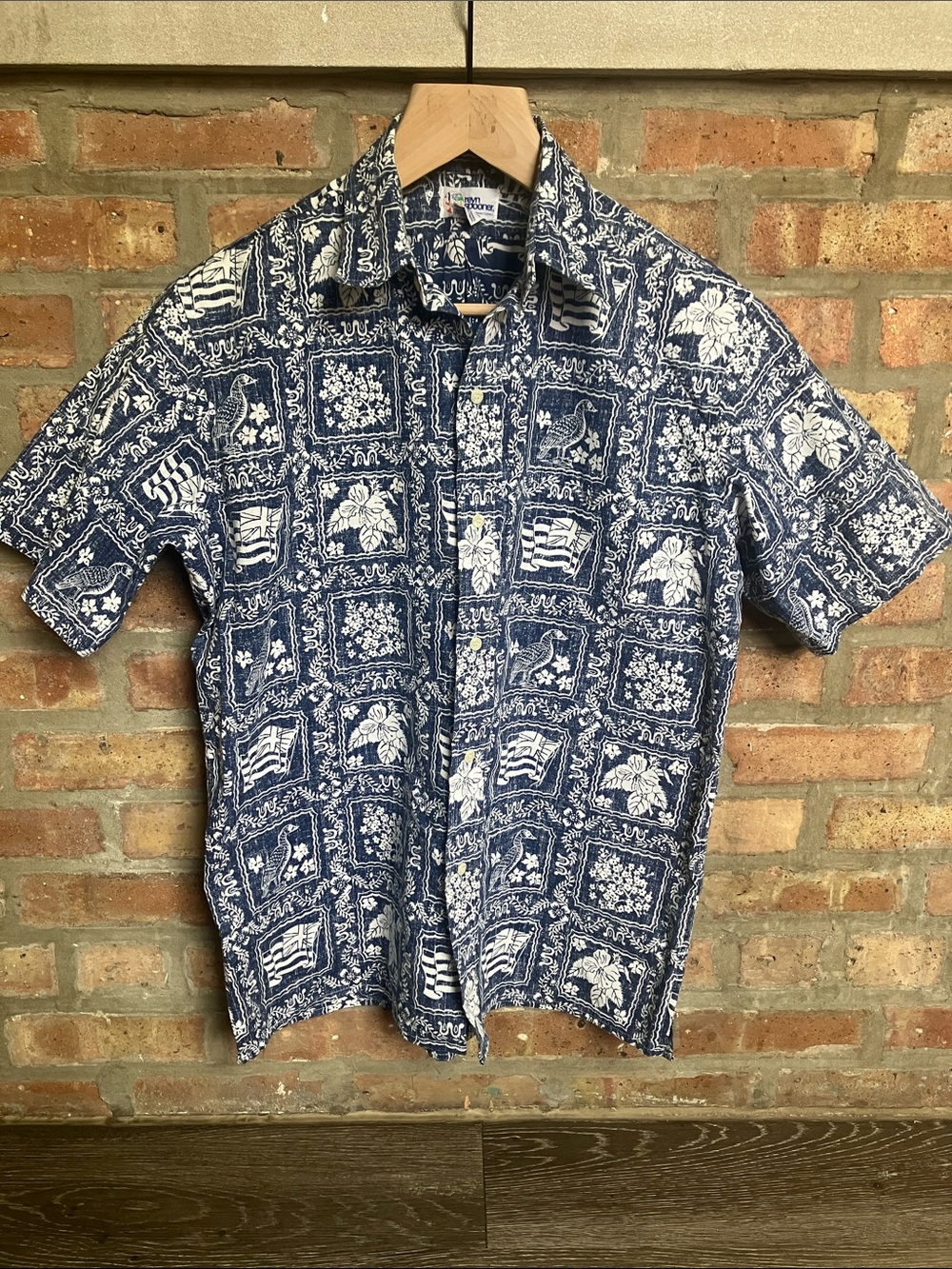 Reyn Spooner Lahaina Sailor Hawaiian shirt